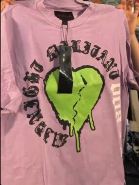 Gala Blood Smoke & Ashes Purple Distressed Tee M $120 Retail DESIGNER STREETWEAR